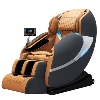 PU Esponja de couro tela LCD automática 2023 cadeira de massagem casa elétrica multifuncional espaço cápsula sofá para idosos