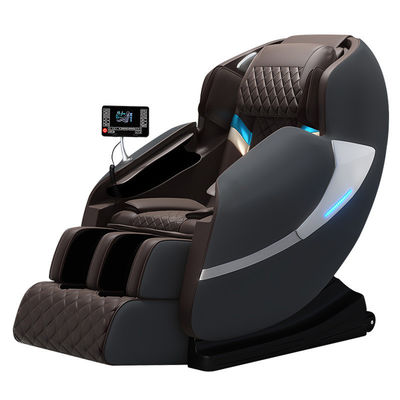 PU Esponja de couro tela LCD automática 2023 cadeira de massagem casa elétrica multifuncional espaço cápsula sofá para idosos
