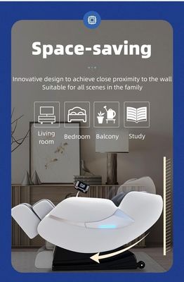 PU Esponja de couro tela LCD automática 2023 cadeira de massagem casa elétrica multifuncional espaço cápsula sofá para idosos
