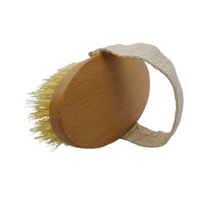 Função de massagem Amarelo Corpo seco e molhado escova moles Peles naturais Esfoliação pele morta Celulite lisa Retardar o envelhecimento Estimular linfa e fluxo sanguíneo