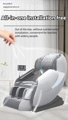 PU Esponja de couro tela LCD automática 2023 cadeira de massagem casa elétrica multifuncional espaço cápsula sofá para idosos