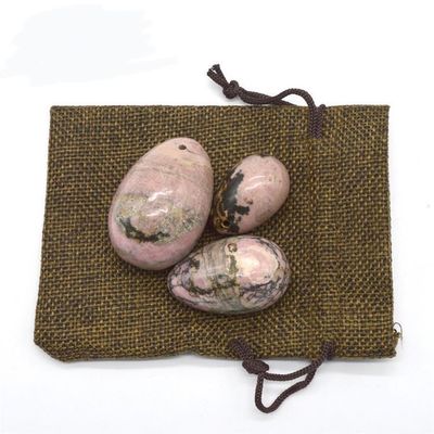 Exercício de Kegel Ovos Rodonita Pedra Jade Yoni Massagem para o Bem-Estar Emocional da Mulher