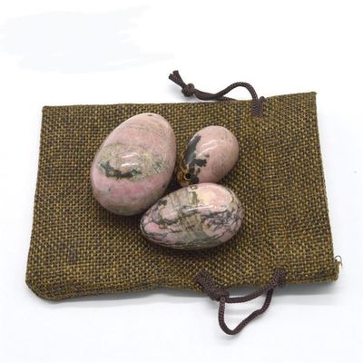 Exercício de Kegel Ovos Rodonita Pedra Jade Yoni Massagem para o Bem-Estar Emocional da Mulher