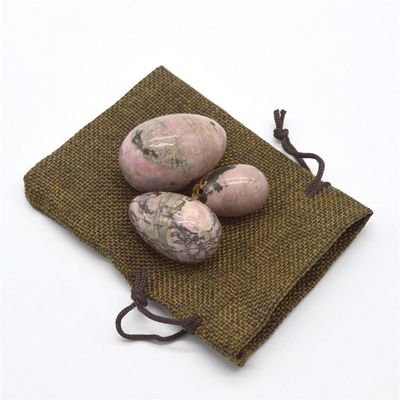 Exercício de Kegel Ovos Rodonita Pedra Jade Yoni Massagem para o Bem-Estar Emocional da Mulher