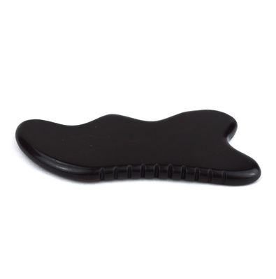 Pedra Negra Natural Gua Sha Massagem Ferramenta para Pés Pescoço costas Massagem Facial Profissional e Durável