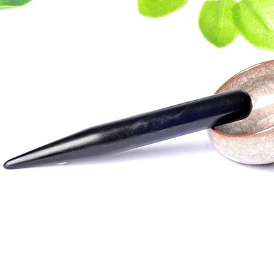 Acupuntura Ponto Massagem Guasha Pena de Cuidados para a Forma do Corpo de Dangle Charm Ball Bian Stone Facial Gua Sha Massager