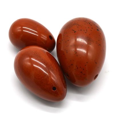 Pedra Vermelha Vaginal Yoni Massager Exercício Kegel Ovos de Jade para Mulheres Melhorar a Saúde do assoalho pélvico