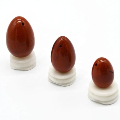 Pedra Vermelha Vaginal Yoni Massager Exercício Kegel Ovos de Jade para Mulheres Melhorar a Saúde do assoalho pélvico