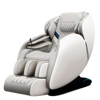 Mobiliário Comercial Cadeira de Massagem Elétrica Preto Cinza Reclinável Equipamento de Salão de Spa IA Inteligente Calor Massagem de Corpo Inteiro