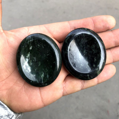 Máscara de olhos de jade eficaz para promover a circulação facial e aliviar a fadiga dos olhos Medicina natural