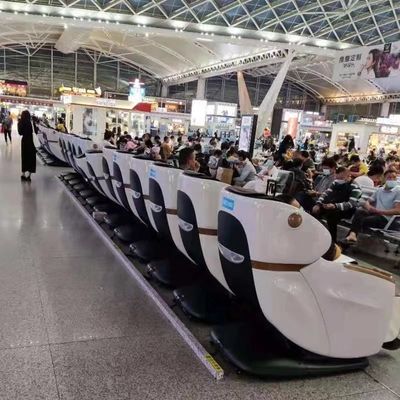 Controle de tempo velocidade Ferroviário Aeroporto Commercial Mesa de massagem compartilhada Sofá pequeno Código de digitalização inteligente Cinema PU Esponja de couro