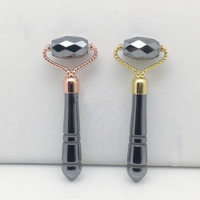 Massagem Facial Terahertz Pedra Face Guasha Roller Energy Stone Massager Facial para beleza natural Massagem de pele e músculos