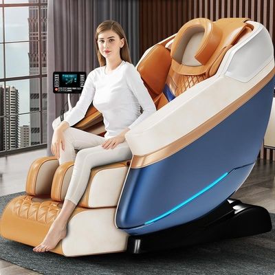 PU couro e esponja moda luxo Smart todo o corpo cadeira de massagem automática saco de ar massagista para salão de beleza Body Spa