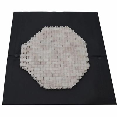 Mascarinha de Olho de Pedra Quartzo Rosa Mascarinha de Sono de Jade Natural