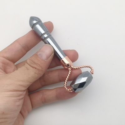 Massagem Facial Terahertz Pedra Face Guasha Roller Energy Stone Massager Facial para beleza natural Massagem de pele e músculos