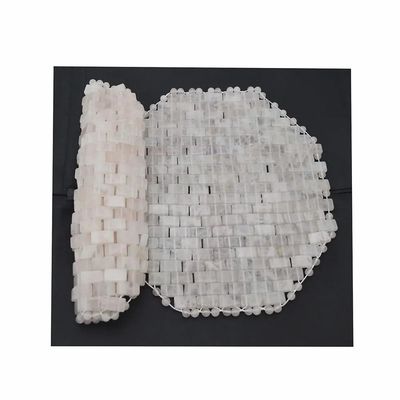 Mascarinha de Olho de Pedra Quartzo Rosa Mascarinha de Sono de Jade Natural