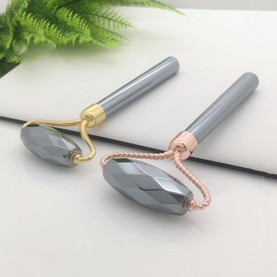 Logotipo personalizado Disponível Terahertz Terapia de cura raspagem Terahertz Guasha Pedra Massagem Facial V face Guasha Roller