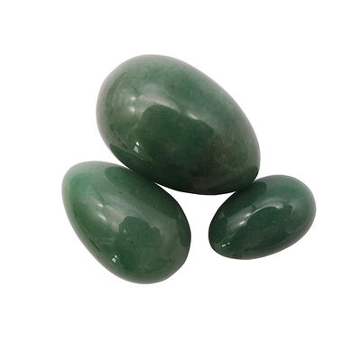 Ovos Yoni de Pedra de Jade Natural para Mulheres Massagem Vaginal e Treinamento Muscular da Pelve 3 Tamanhos Conjunto Propriedades Produtos Sexuais