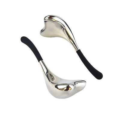 Equipamento de massagem propriedades de aço inoxidável prata sereia globo de gelo para a pele do rosto cuidados de saúde spa colher rolo facial 2023