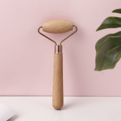 Rolo Facial de Madeira Guasha Massagista Facial para Cuidados da Pele Saúde Gua Sha Massagem Ferramenta de Beleza Relaxação Produtos de Tendência Beleza