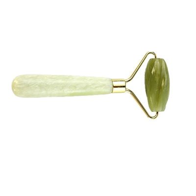 Equipamento de massagem facial 100% natural Xiuyan Green Jade Roller Facial Jade Stone Eye Massage Ice Roller para ferramentas de massagem