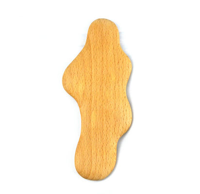 2024 Produto Popular Facial Guasha Massagista Ferramentas Madeira Gua Sha Face Massagem Marrom Produtos de Massagem de Madeira para Massagem Muscular