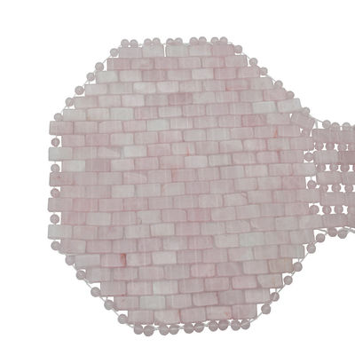 Massagista de mama Mascarinha de sono de pedra preciosa natural de jade Mascarinha de olhos de quartzo rosa Antienvelhecimento Quente ou frio Usando pedra gelo Mascarinha para o rosto