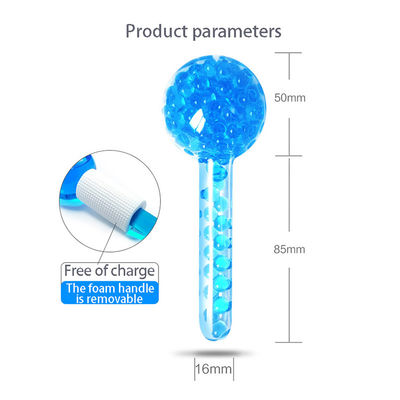 Glóbulos de gelo Facial Roller Massageadores de pele Glóbulos de resfriamento para rosto Pescoço Anti-envelhecimento Tratamento de pele apertado Reduzir inchaço