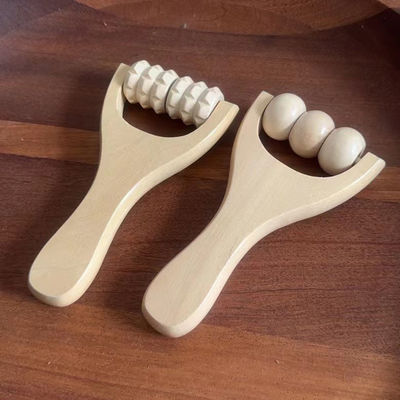 Roller Facial de madeira Face Erva Árvore Massagem de madeira Para Produtos de Tendência Ferramentas de beleza Para Mulher Face Massagem da pele