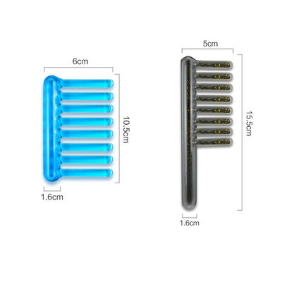 2024 Peito Popular Gua Sha Lady Peito de Massagem Preto/Azul para Manutenção de Cabelos Longos e Beleza Muscular de Gelo de Dupla Função