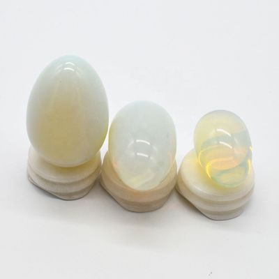 Ovo Yoni Opalite Pelvic Exercício Kegel Ovo de Jade para Fortalecimento dos Músculos Vaginais e Massagem de Bolas de Cristal