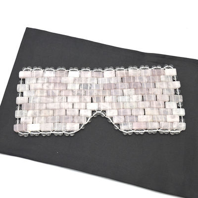 Máskara facial de jade natural de estilo personalizável para beleza e rosa Quartz Face Eye Mask