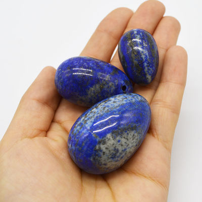 Chakra ovos de pedra natural A ferramenta de exercícios Kegel final para a saúde das mulheres 45*30/40*25/30*20mm