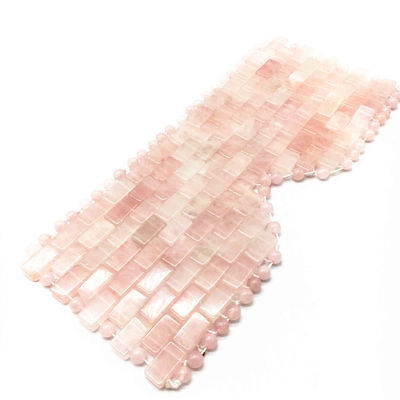 Máskara facial de jade natural de estilo personalizável para beleza e rosa Quartz Face Eye Mask
