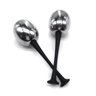 Logotipo personalizado DisponívelGlobos de gelo de aço inoxidável para mulheresRosto Olhos de beleza Cryo Sticks Roller Gua Sha Ferramentas de congelamento