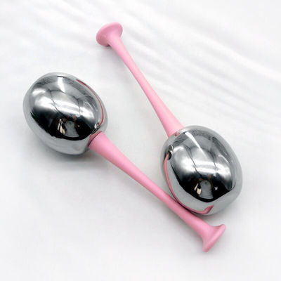 Logotipo personalizado DisponívelGlobos de gelo de aço inoxidável para mulheresRosto Olhos de beleza Cryo Sticks Roller Gua Sha Ferramentas de congelamento