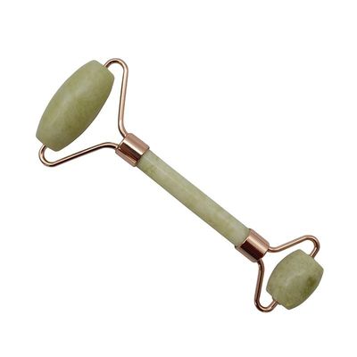 Área de massagem facial Roller de massagem facial Xiuyan Jade Stone Guasha Roller para rejuvenescer a pele e remover rugas