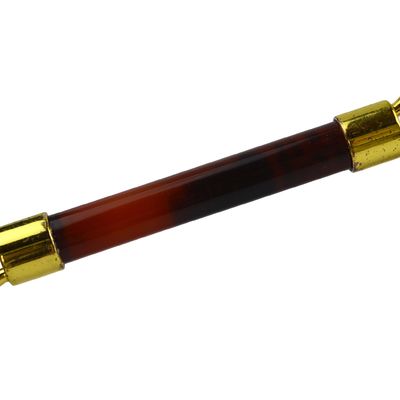Logotipo personalizado Disponíveld 100% autêntico natural Carnelian Jade Guasha Roller Massagem Anti envelhecimento Face Gua Sha Roller