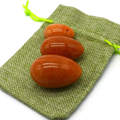 Ovos esculpidos de pedra preciosa para vagina Exercício Folk Art Style Technique