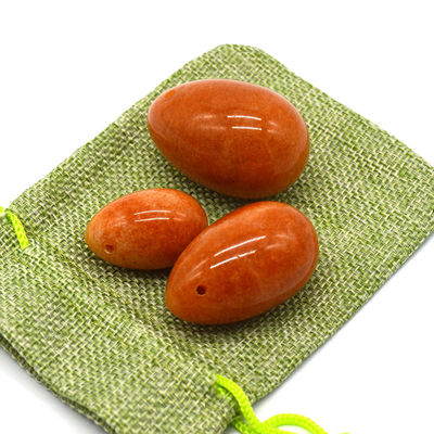 Ovos esculpidos de pedra preciosa para vagina Exercício Folk Art Style Technique