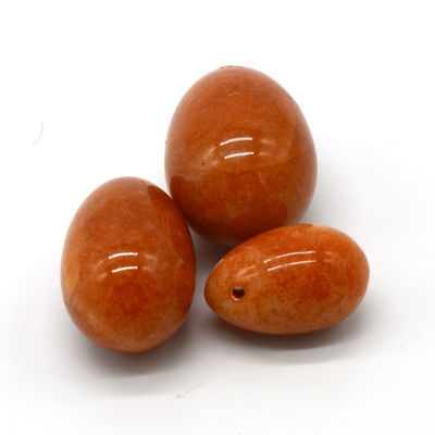 Ovos esculpidos de pedra preciosa para vagina Exercício Folk Art Style Technique