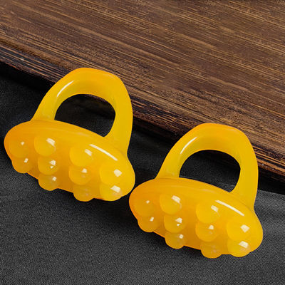 ISO9001 Certificado Resina Facial Lifting Massager para Body Beauty Gua Sha Ferramenta e Manual Abdominal Slimming Meridian Massage Brush