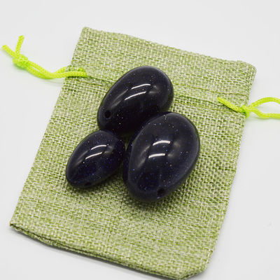 Ovos de Yoni de Jade Azul Fortalecem Efetivamente os músculos vaginais