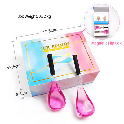 Função de massagem Glóbulos de gelo Ferramentas de cuidados da pele facial para mulheres Beleza Cryo Sticks para meninas Mulheres Refrigeração Glóbulos de Spa Roller Frio