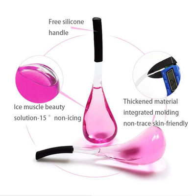 Função de massagem Glóbulos de gelo Ferramentas de cuidados da pele facial para mulheres Beleza Cryo Sticks para meninas Mulheres Refrigeração Glóbulos de Spa Roller Frio