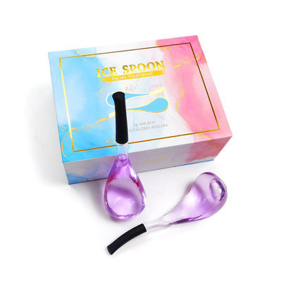 Função de massagem Glóbulos de gelo Ferramentas de cuidados da pele facial para mulheres Beleza Cryo Sticks para meninas Mulheres Refrigeração Glóbulos de Spa Roller Frio