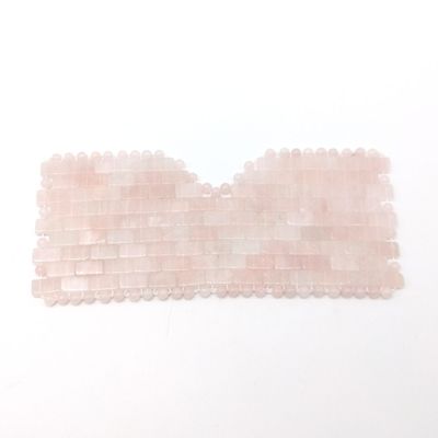 Mascaras de Rosto de Jade de 2019 Mascaras de Olho de Quartzo Rosa Natural para Beauty Mat S
