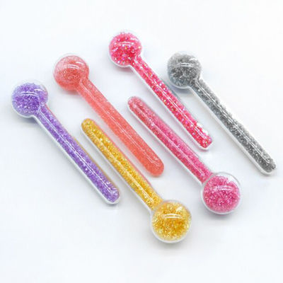 Glóbulos de gelo coloridos Bolas pequenas para o rosto Roller pele fria Massageadores de massagem facial Ferramenta de massagem Facial Apertar a pele Reduzir inchaço