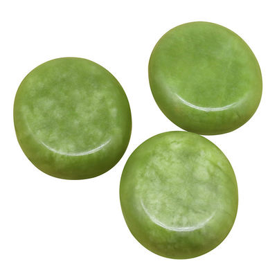 Ferramentas de massagem Pedra de oliva Massagista Pedra com Caixa de aquecimento de alumínio Kit de massagem de calor Pedras de energia de basalto para cuidados de saúde