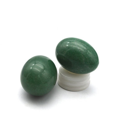 Perfuração de buracos de artesanato Nefrite Jade ovos para Yoni Exercício Yoni Set de 3